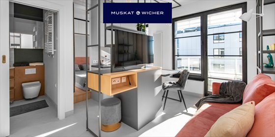 Nowoczesne studio z balkonem i miejscem parkingowym (Gdańsk) mieszkanie Gdańsk, ks. Jerzego Popiełuszki