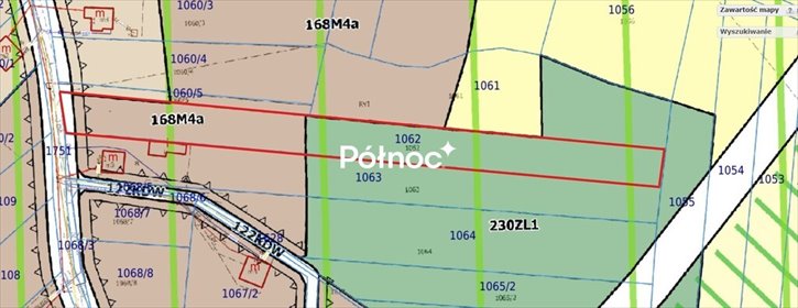 Do sprzedania działka 4890 m² z mediami i lasem w spokojnej okolicy działka Bydlin, Sosnowa
