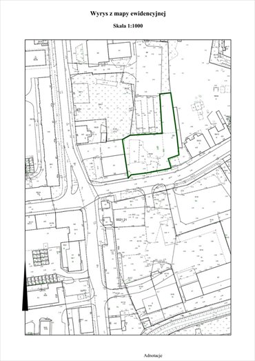 działka na sprzedaż 1629m2 działka Elbląg, Fabryczna