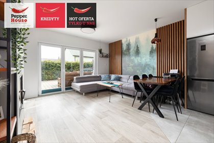 Segment 120 m2 z garażem, kominkiem i ogródkiem dom Rokitnica