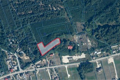 Sprzedam działkę 3137 m² z WZ, las, Pilica, inwestycja działka Zakościele