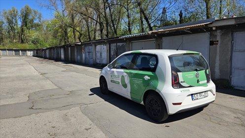 garaż na sprzedaż 19m2 garaż Kraków, Nowa Huta, Ujastek Mogilski