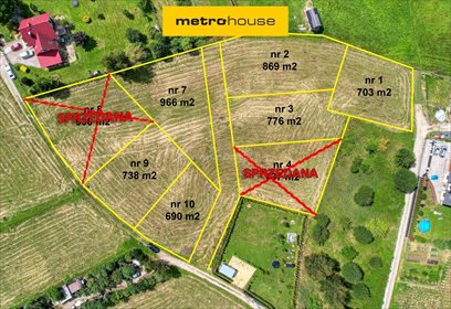 działka na sprzedaż 690m2 działka Kęty, Smoliki
