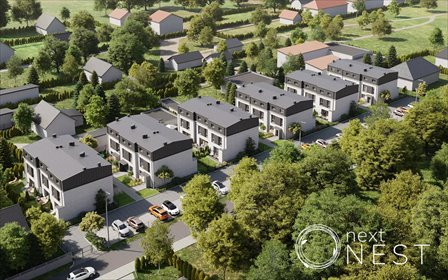 Nowoczesny segment 138m2 z ogródkiem i 2 miejscami parkingowymi dom Warszawa, Wawer Falenica