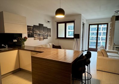Polecam eleganckie 39 m² w Muranowie z loggią mieszkanie Warszawa, Śródmieście Muranów, Pokorna