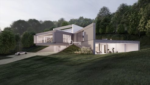 Unikatowa działka 2400 m² z projektem MÖBIUS zapraszam działka Kraków, Wola Justowska, Chełmska