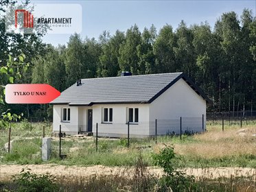 Dom deweloperski z lasem, 78 m², ogrzewanie pellet dom Godzimierz