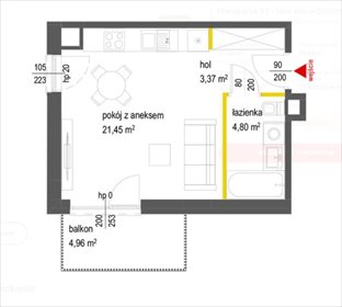 mieszkanie na sprzedaż 28m2 mieszkanie Warszawa, Włochy, Raków, Łopuszańska