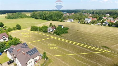 działka na sprzedaż 1259m2 działka Łężyce, Rogulewo, Poziomkowa