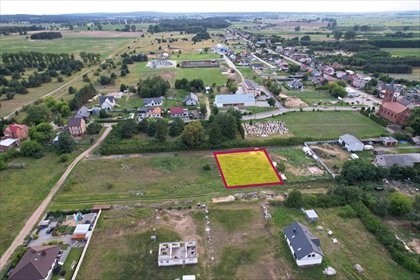 Działka budowlana 1055 m2 w Zacharzynie z dostępem do mediów działka Zacharzyn