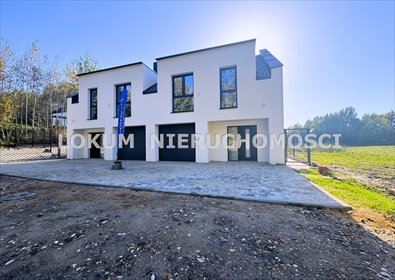 Nowoczesny segment 148m2 z garażem, Cisówka dom Jastrzębie-Zdrój, Cisówka, Cieszyńska