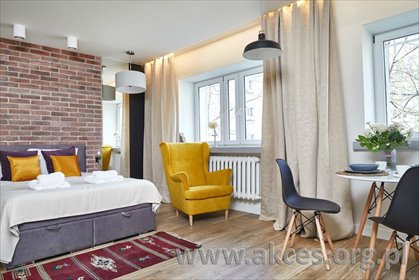 Nowoczesna kawalerka 29 m² w kamienicy, cicha, z widokiem mieszkanie Warszawa, Wola, Wola, Nowolipie