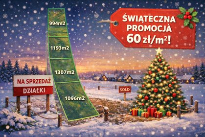 działka na sprzedaż 994m2 działka Zielin, Wincentego Witosa