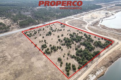 Polecam działkę 35 137 m² pod magazyny i handel, blisko S7 działka Chęciny, Tokarnia