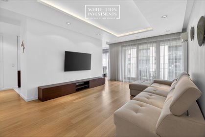 Przestronny apartament 108,55 m² z klimatyzacją i garażem mieszkanie Warszawa, Wilanów, Kazachska