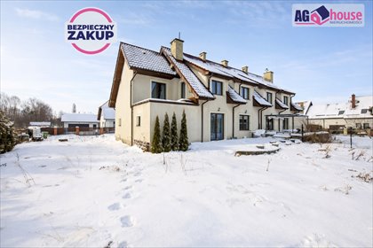 Przestronny bliźniak 140m² z garażem, tarasem i potencjałem dom Radunica, Jesionowa
