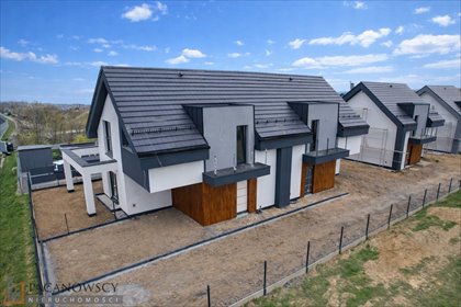 Nowoczesny dom bliźniak 154m2 z tarasem i garażem dom Zielonki