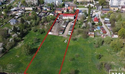 działka na sprzedaż 7385m2 działka Zabrze, ul. Grunwaldzka