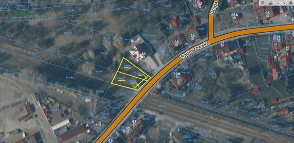 działka na sprzedaż 940m2 działka Ruda Śląska, Kochłowice, Radoszowska