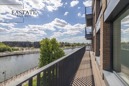 Nowoczesny apartament z panoramicznym widokiem na Motławę mieszkanie Gdańsk, Śródmieście, Stępkarska