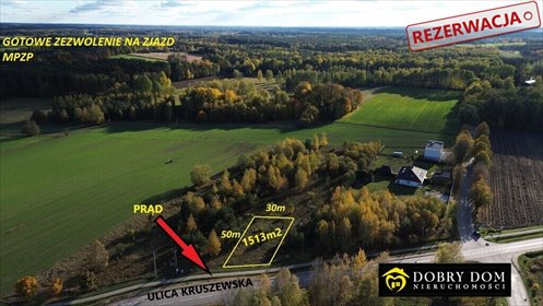 działka na sprzedaż 1513m2 działka Choroszcz
