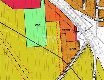 Sprzedam działkę 6011 m² z dojazdem z dwóch stron w Grójcu działka Grójec