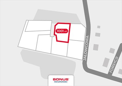 działka na sprzedaż 1001m2 działka Szczecin, Sławociesze