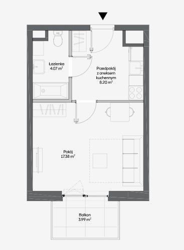 mieszkanie na sprzedaż 30m2 mieszkanie Warszawa, Włochy, Raków, Fajansowa