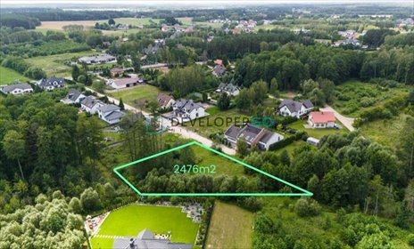 działka na sprzedaż 2476m2 działka Białystok, Dojlidy Górne, Kowalska