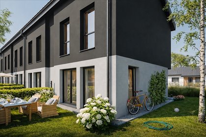 Do sprzedania nowoczesny dom 78 m² z ogrodem i poddaszem w Rzeszowie dom Rzeszów, Miłocin