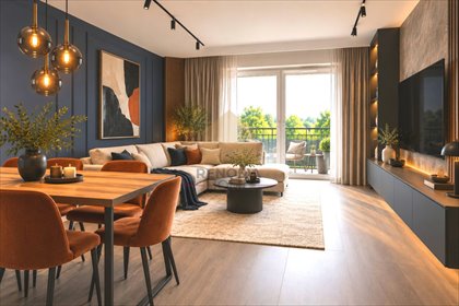 Nowoczesne 3-pokojowe mieszkanie 67,42 m² z balkonem zapraszam mieszkanie Wrocław, Zakrzów