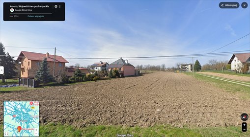 działka na sprzedaż 874m2 działka Krosno, Suchodół, Suchodolska