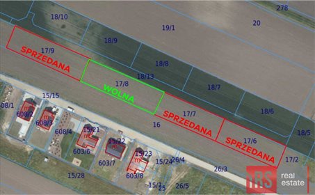 działka na sprzedaż 1237m2 działka Kobierzyce, Konwaliowa