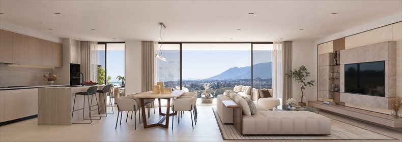 Sprzedam nowoczesne 86 m² mieszkanie z panoramicznym widokiem mieszkanie Cancelada, Cancelada