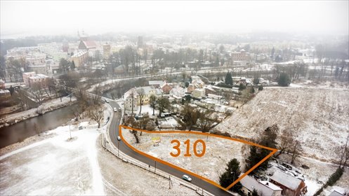 Działka z WZ w centrum Szprotawy 3111 m2 działka Szprotawa, 3 Maja