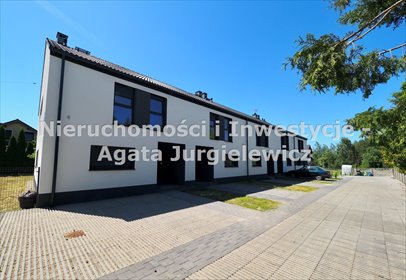 Zapraszam do obejrzenia nowoczesnego domu szeregowego 112,5 m² z ogrzewaniem podłogowym dom Sokołowice, Sokołowice