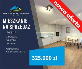 mieszkanie na sprzedaż 44m2 mieszkanie Człuchów, Piastowskie, Piastowskie