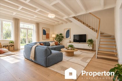 Przestronny bliźniak 180 m² z dużą działką i własną aranżacją. dom Pólko