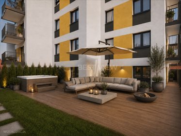 Na sprzedaż nowoczesne mieszkanie 50 m² z tarasem 96 m² w Ząbkach mieszkanie Ząbki, Szwoleżerów