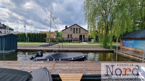Apartament z widokiem na Nettę - 37,6 m² - wyposażony i prywatny pomost mieszkanie Augustów, Rybacka