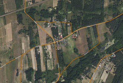 Działka 1070 m² pod zabudowę jednorodzinną, media, plan
 działka Suchostruga