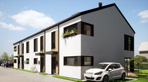 Nowoczesne domy szeregowe 86-92 m2 z ogrodem w Łodzi dom Łódź