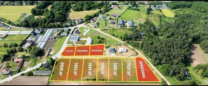 działka na sprzedaż 1437m2 działka Drozdowo