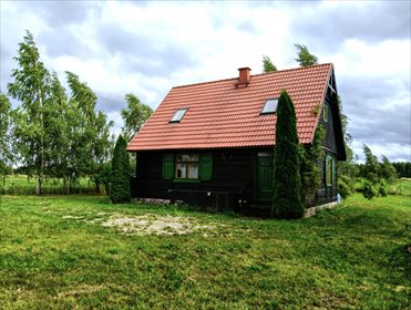 Urokliwy dom z poddaszem, kominkiem i ogrodem (84,42 m²) dom Radzieje, Kościelna