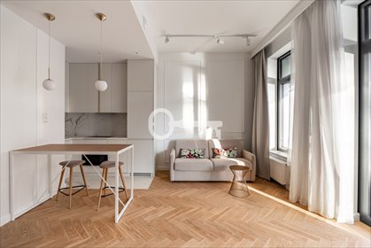 Nowoczesny apartament 39m2 z dużym tarasem w Elektrowni Powiśle. mieszkanie Warszawa, Śródmieście Powiśle, Leszczyńska