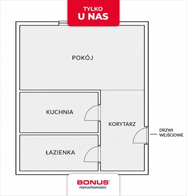 Funkcjonalna kawalerka 28,8 m² w centrum Szczecina (blisko przychodni) mieszkanie Szczecin, Niebuszewo, bł. Wincentego Kadłubka
