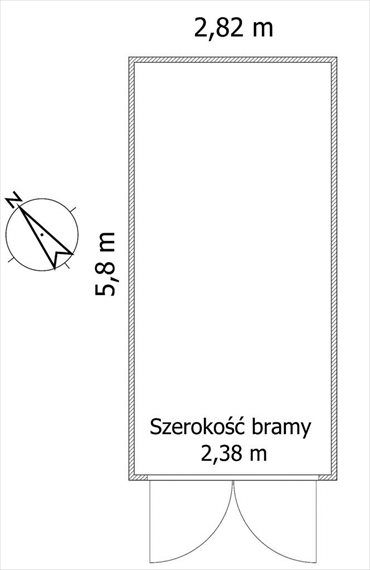 Garaż na sprzedaż Koszalin, Partyzantów 16m2 Foto 5
