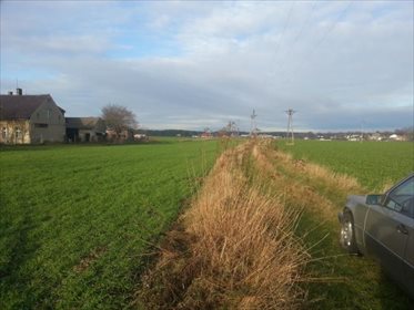 działka na sprzedaż 800m2 działka Olesno, Kolejowa