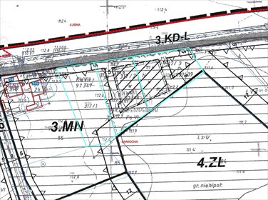 działka na sprzedaż 3740m2 działka Baniocha, Podleśna