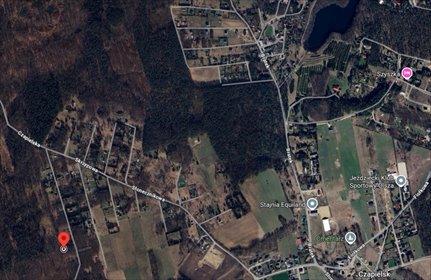 działka na sprzedaż 1300m2 działka Czapielsk